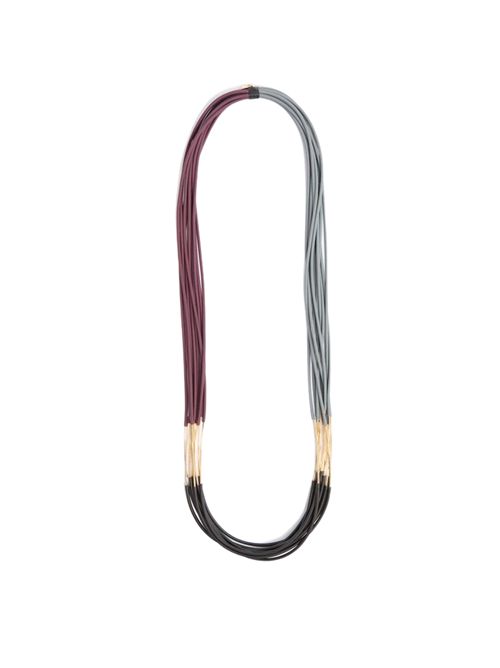 Collana Adira in metallo e caucciù Liviana Conti | A5WJ33MX051